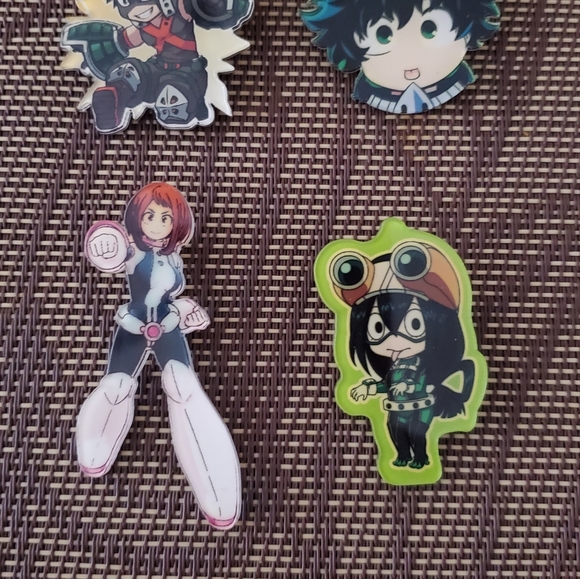 My Hero Academia Pins, Sticker, Tattoo Set - Picture 5 of 6